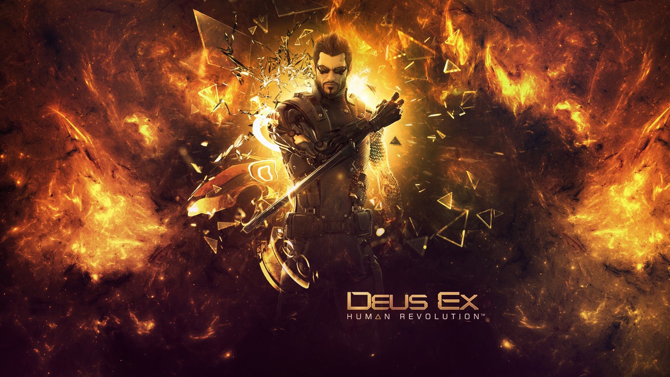 Deus Ex: Human Revolution 杀出重围3：人类革命 高清壁纸4 - 1366x768