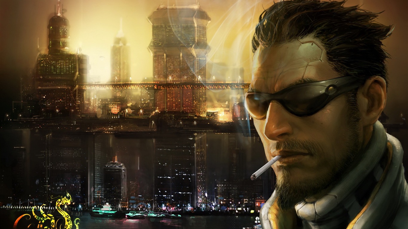 Deus Ex: Human Revolution HD Wallpaper #5 - 1366x768