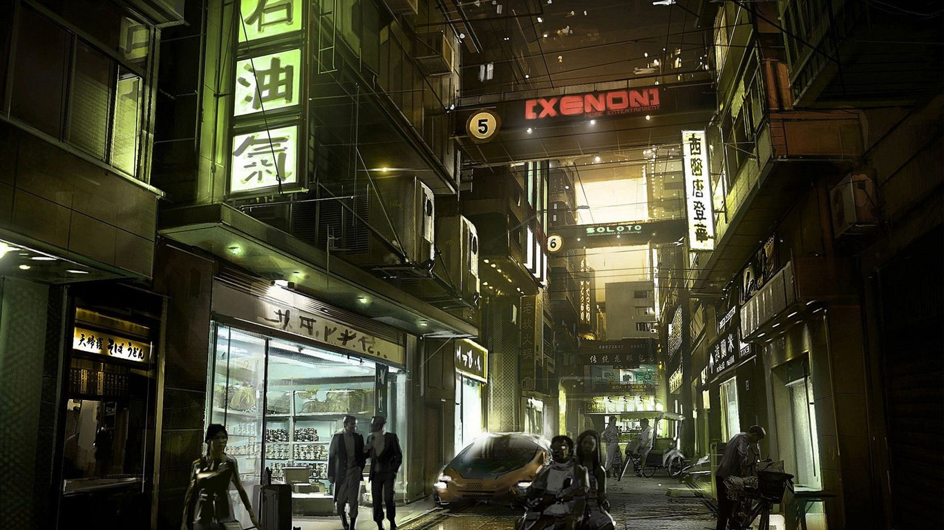 Deus Ex: Human Revolution HD wallpapers #7 - 1366x768
