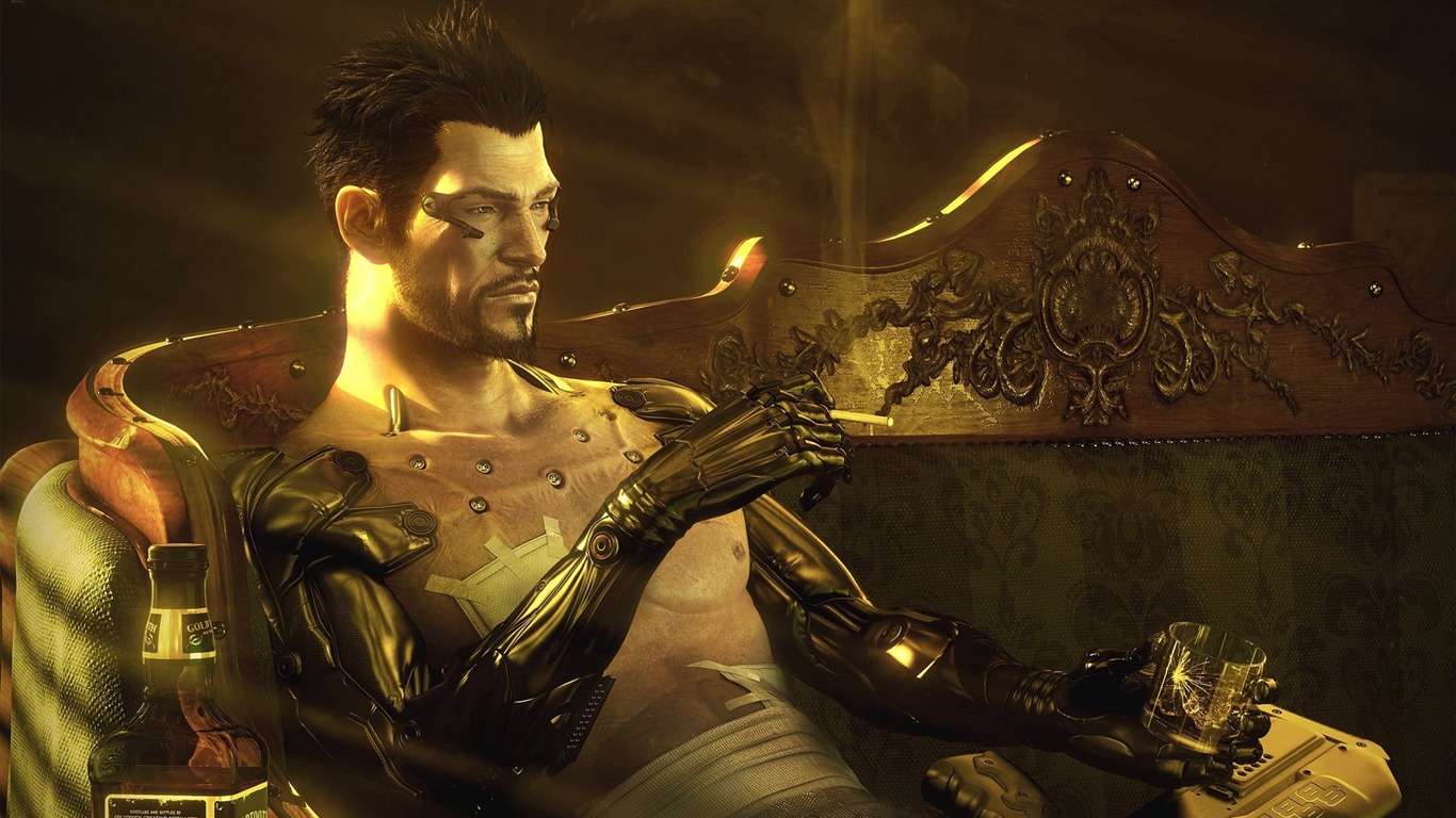 Deus Ex: Human Revolution 杀出重围3：人类革命 高清壁纸9 - 1366x768
