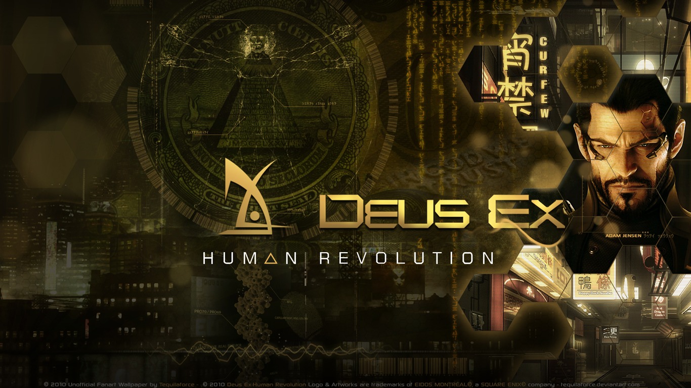 Deus Ex: Human Revolution 殺出重圍3：人類革命 高清壁紙 #11 - 1366x768