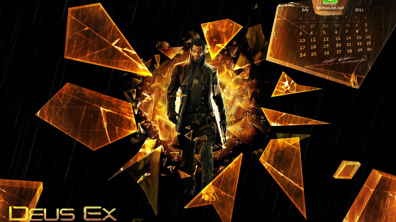 Deus Ex: Human Revolution 殺出重圍3：人類革命 高清壁紙 #12 - 1366x768