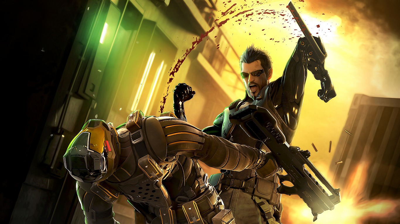 Deus Ex: Human Revolution HD Tapety na plochu #14 - 1366x768