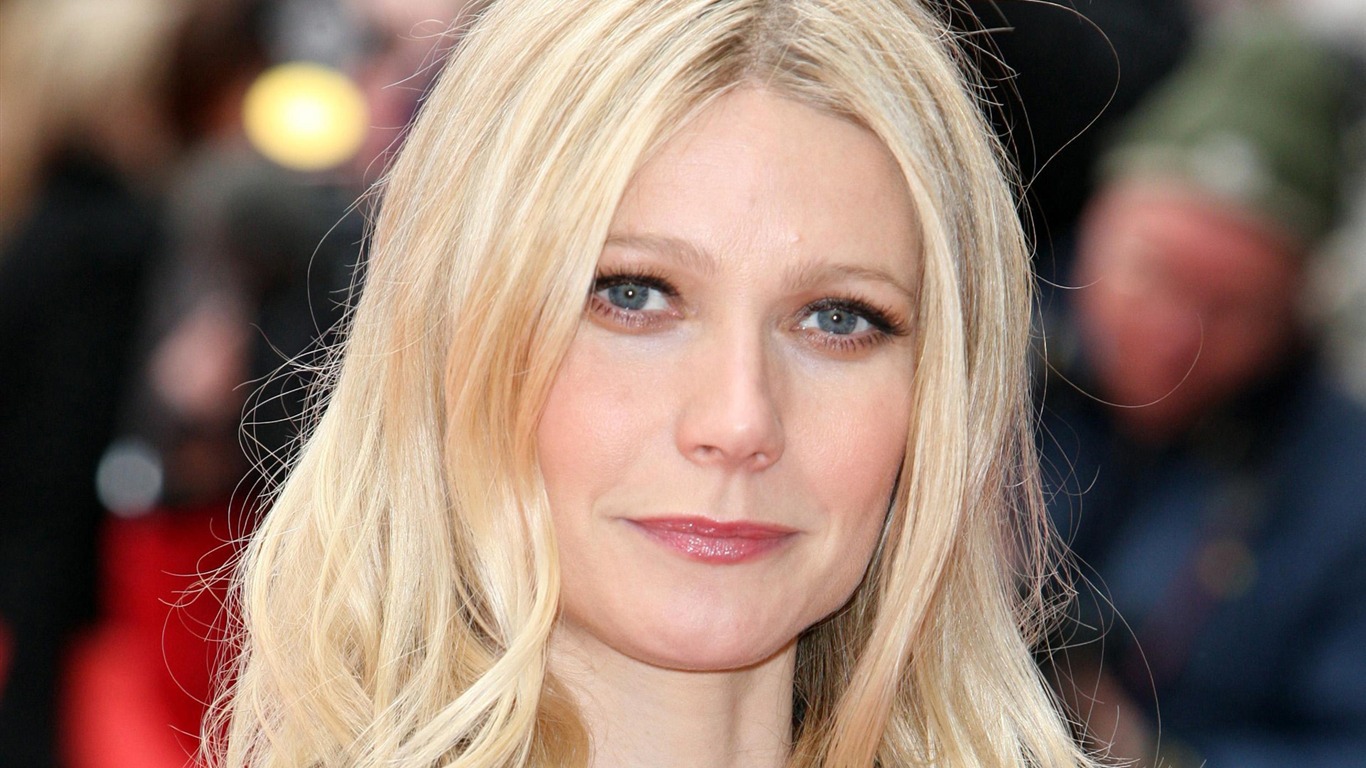 Gwyneth Paltrow krásnou tapetu #1 - 1366x768