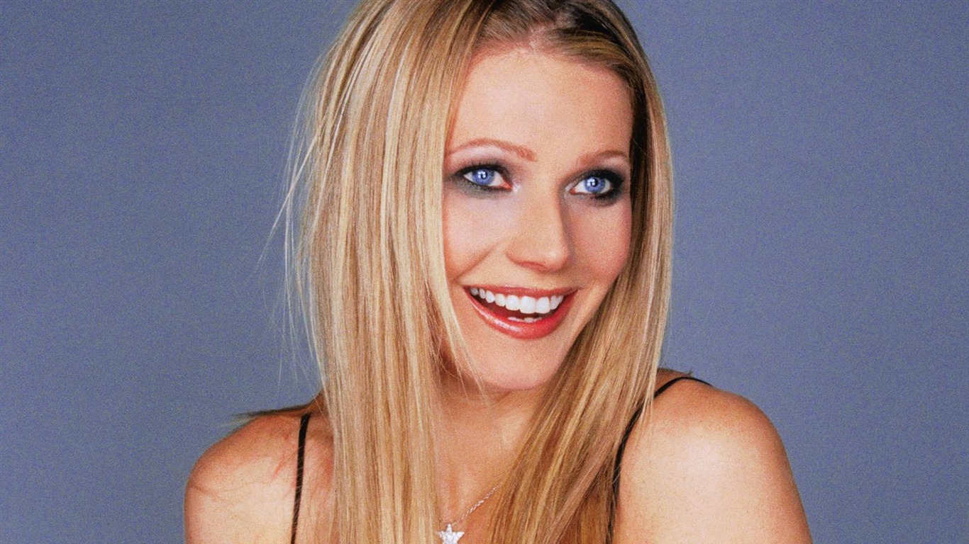 Gwyneth Paltrow krásnou tapetu #12 - 1366x768