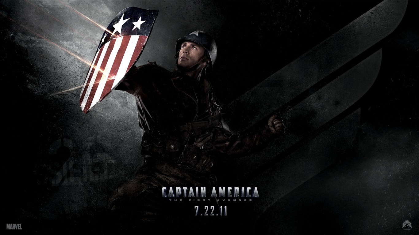 Captain America: The First Avenger 美國隊長 高清壁紙 #2 - 1366x768