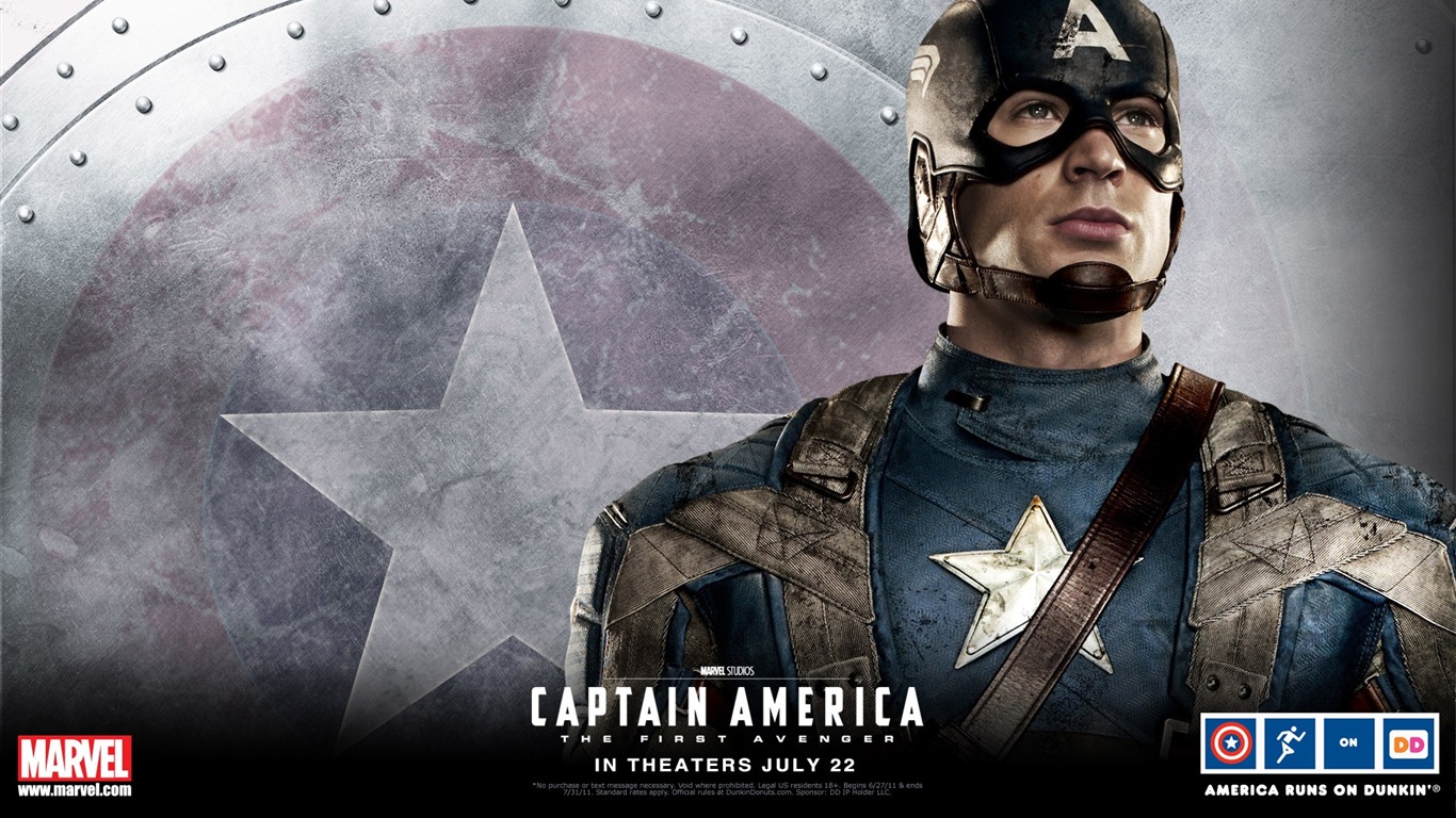 Captain America: The First Avenger 美國隊長 高清壁紙 #5 - 1366x768