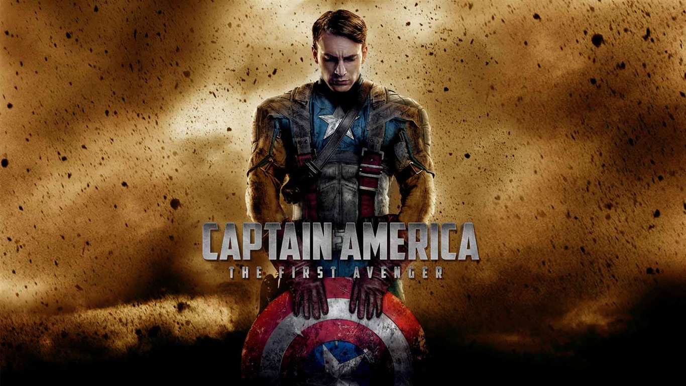 Kapitán Amerika: První Avenger HD tapety na plochu #7 - 1366x768