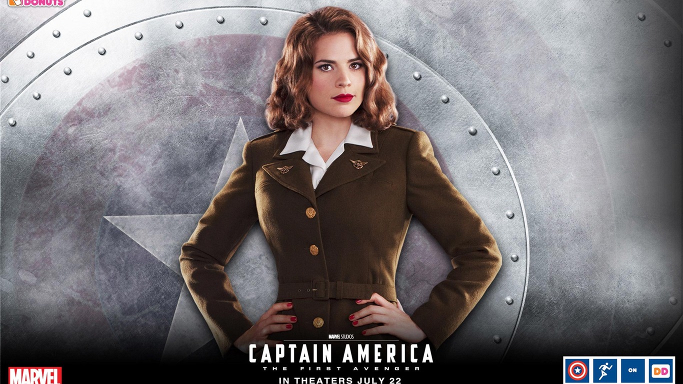 Kapitán Amerika: První Avenger HD tapety na plochu #8 - 1366x768