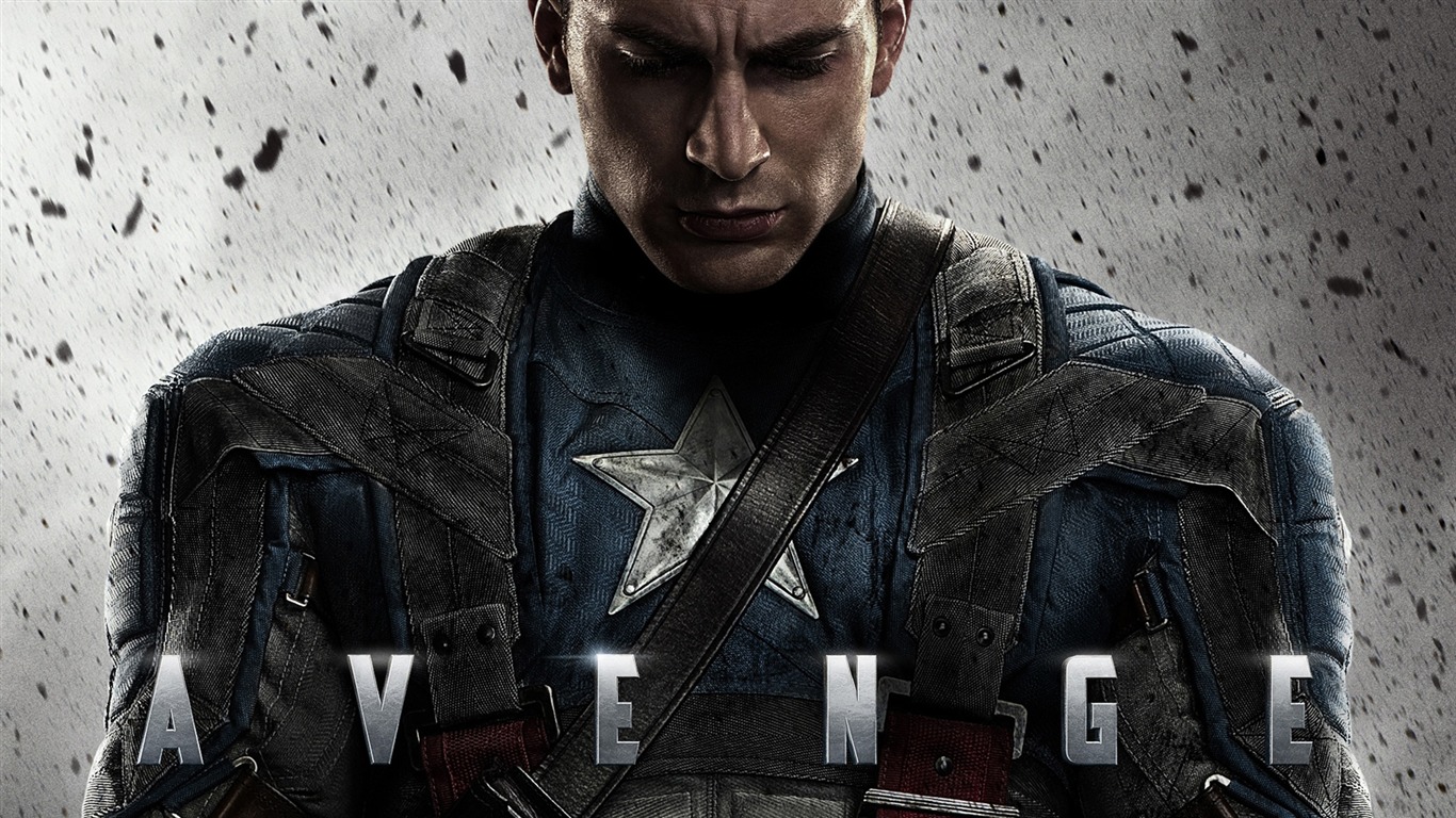 Kapitán Amerika: První Avenger HD tapety na plochu #14 - 1366x768