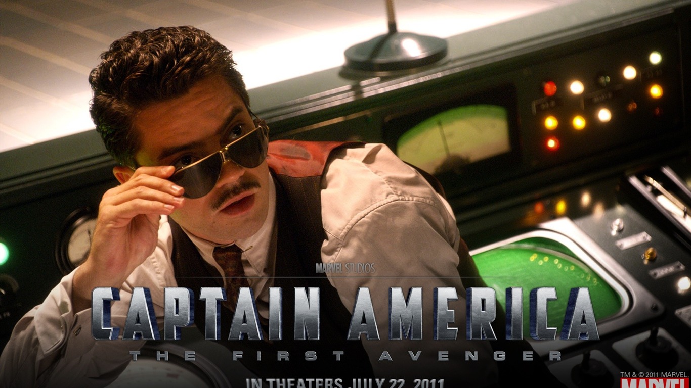 Kapitán Amerika: První Avenger HD tapety na plochu #16 - 1366x768