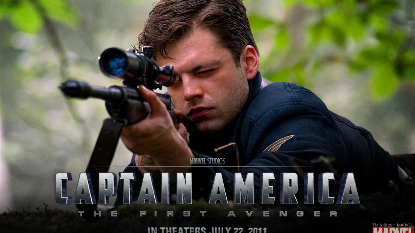 Kapitán Amerika: První Avenger HD tapety na plochu #18 - 1366x768
