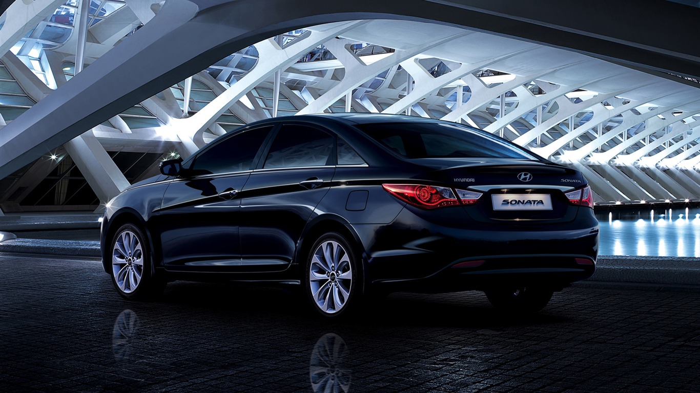 Hyundai Sonata - 2009 現代 #9 - 1366x768
