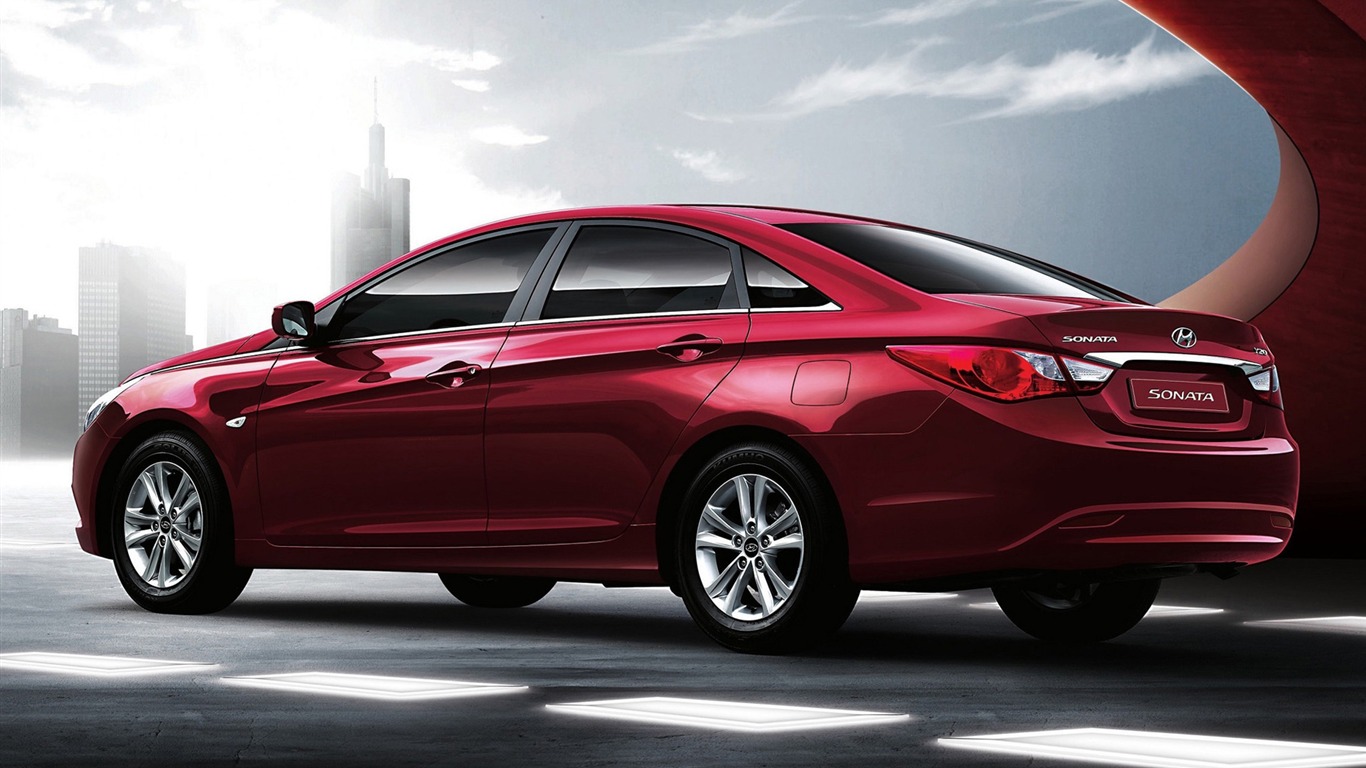 Hyundai Sonata - 2009 現代 #14 - 1366x768