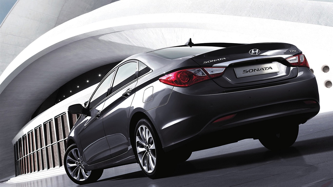 Hyundai Sonata - 2009 fondos de pantalla HD #16 - 1366x768