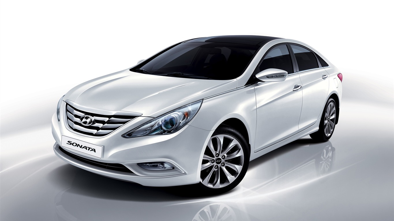 Hyundai Sonata - 2009 HD wallpapers #18 - 1366x768