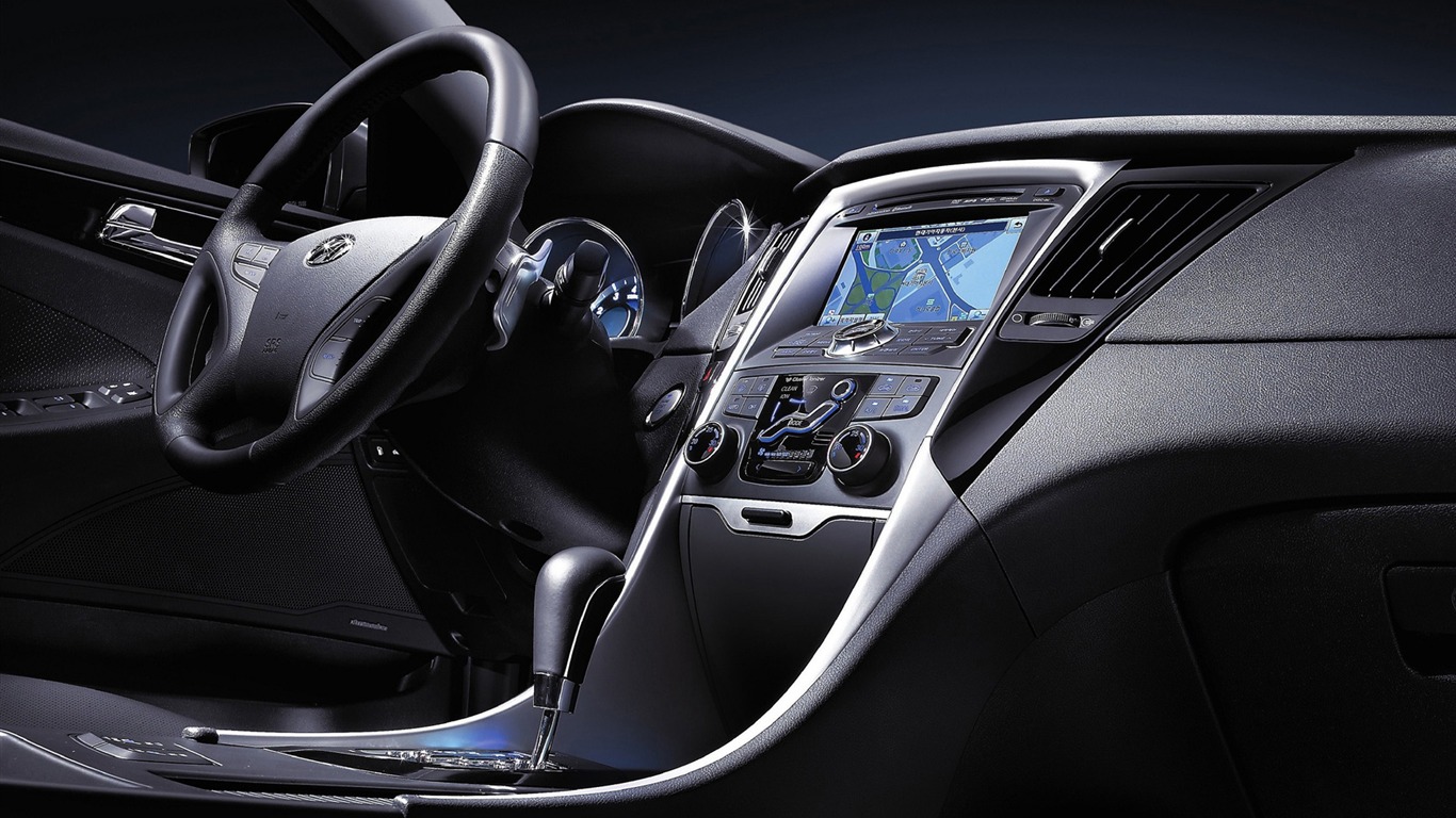 Hyundai Sonata - 2009 HD Tapety na plochu #33 - 1366x768