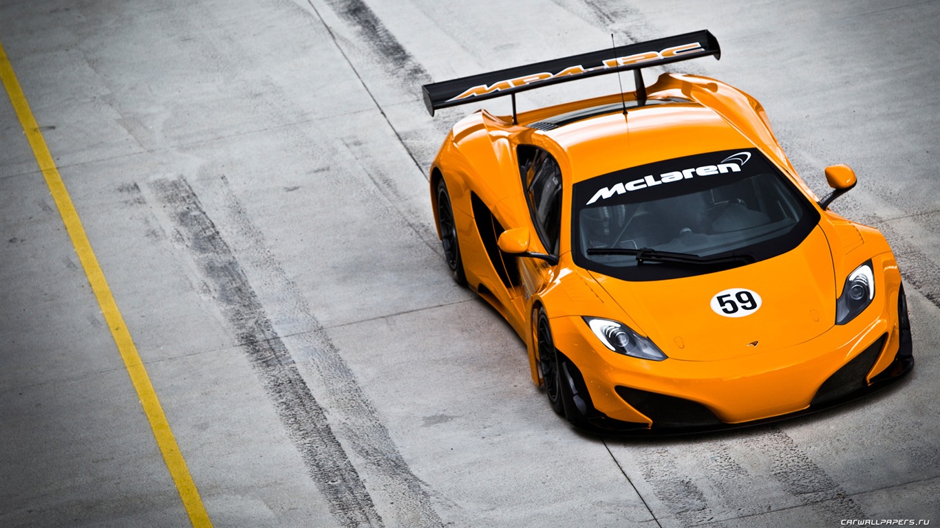 McLaren MP4-12C GT3 - 2011 fondos de pantalla HD #4 - 1366x768