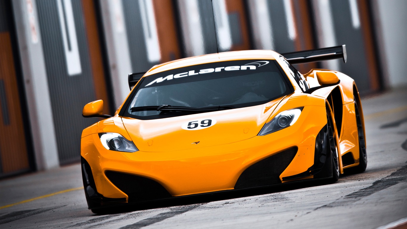 McLaren MP4-12C GT3 - 2011 fondos de pantalla HD #7 - 1366x768
