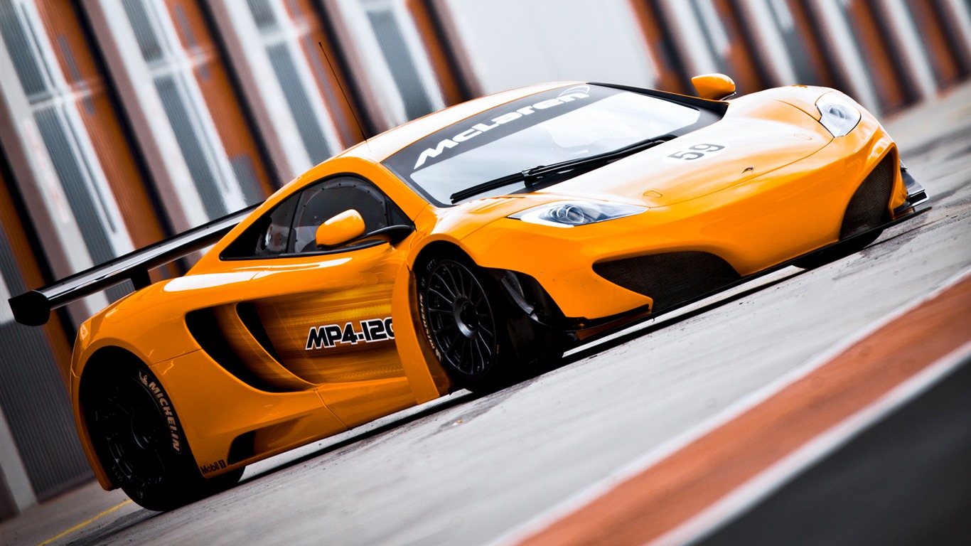 McLaren MP4-12C GT3 - 2011 邁凱輪 #8 - 1366x768