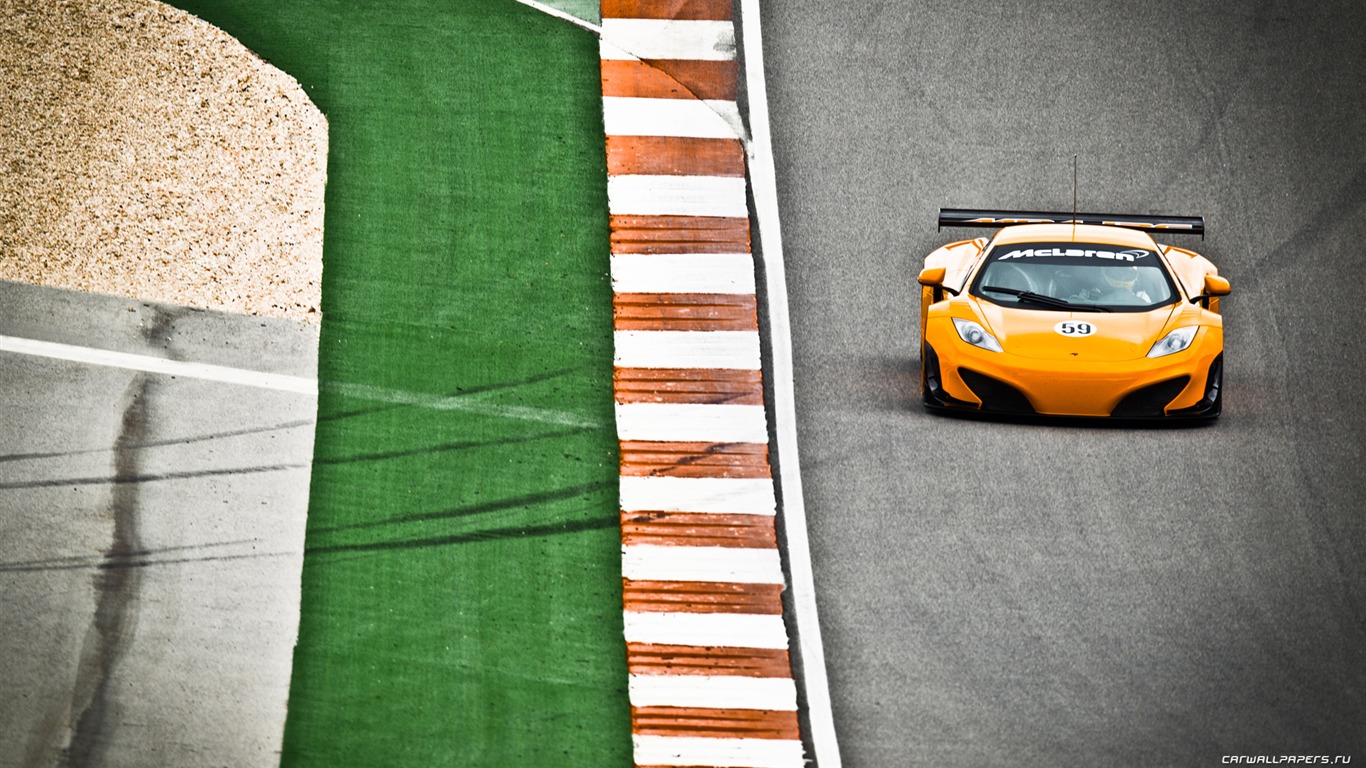 McLaren MP4-12C GT3 - 2011 fondos de pantalla HD #11 - 1366x768