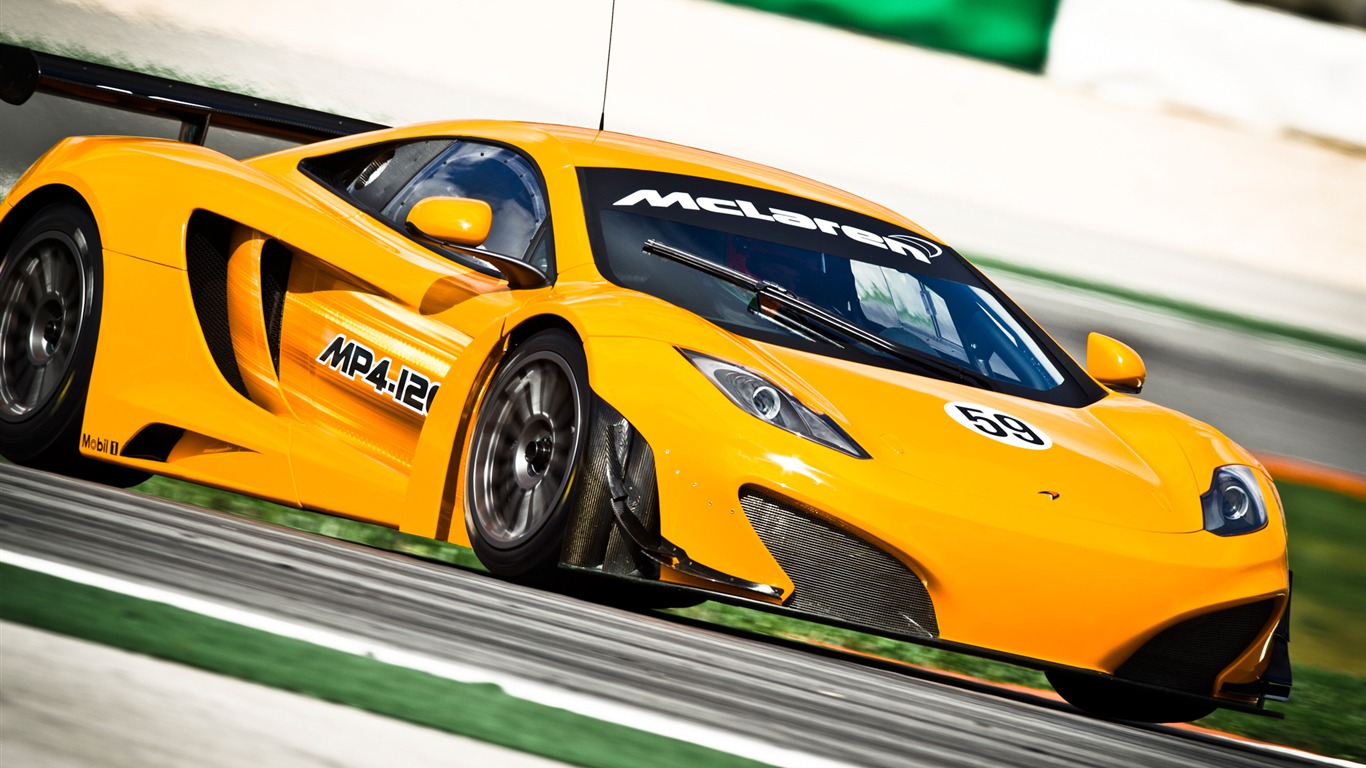 McLaren MP4-12C GT3 - 2011 fonds d'écran HD #15 - 1366x768