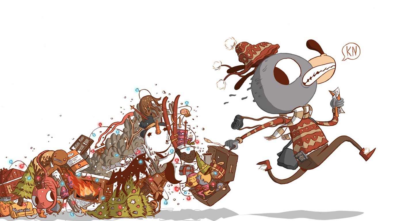 創意設計 寬屏高清壁紙 #25 - 1366x768