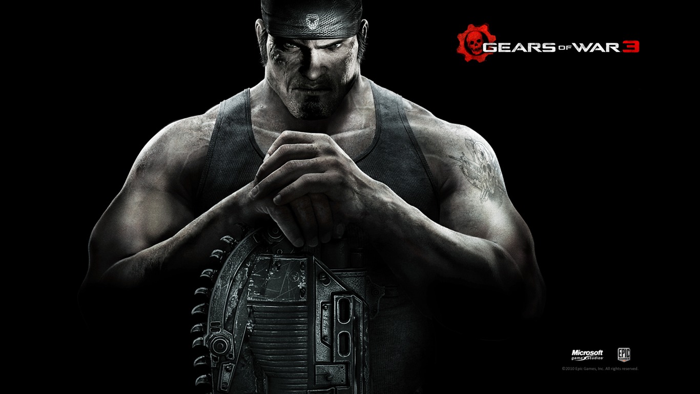 Gears of War 3 HD wallpapers #2 - 1366x768