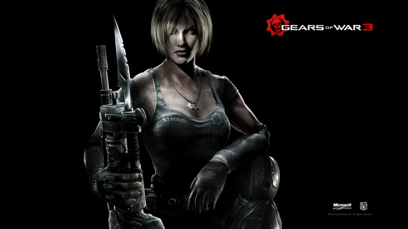 Gears of War 3 HD wallpapers #4 - 1366x768