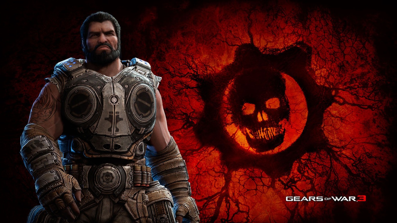 Gears of War 3 HD wallpapers #7 - 1366x768