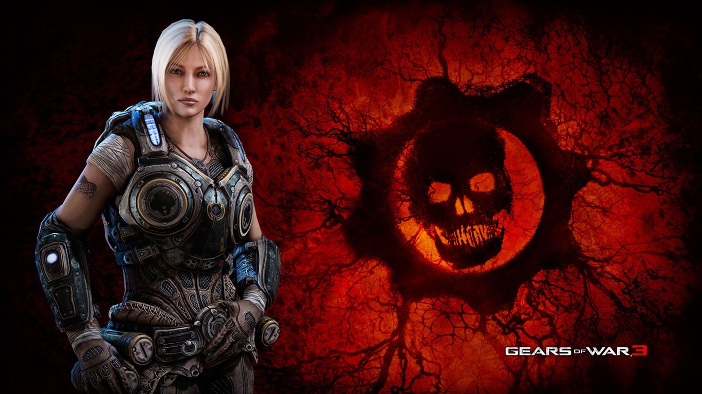 Gears of War 3 戰爭機器3 高清壁紙 #8 - 1366x768