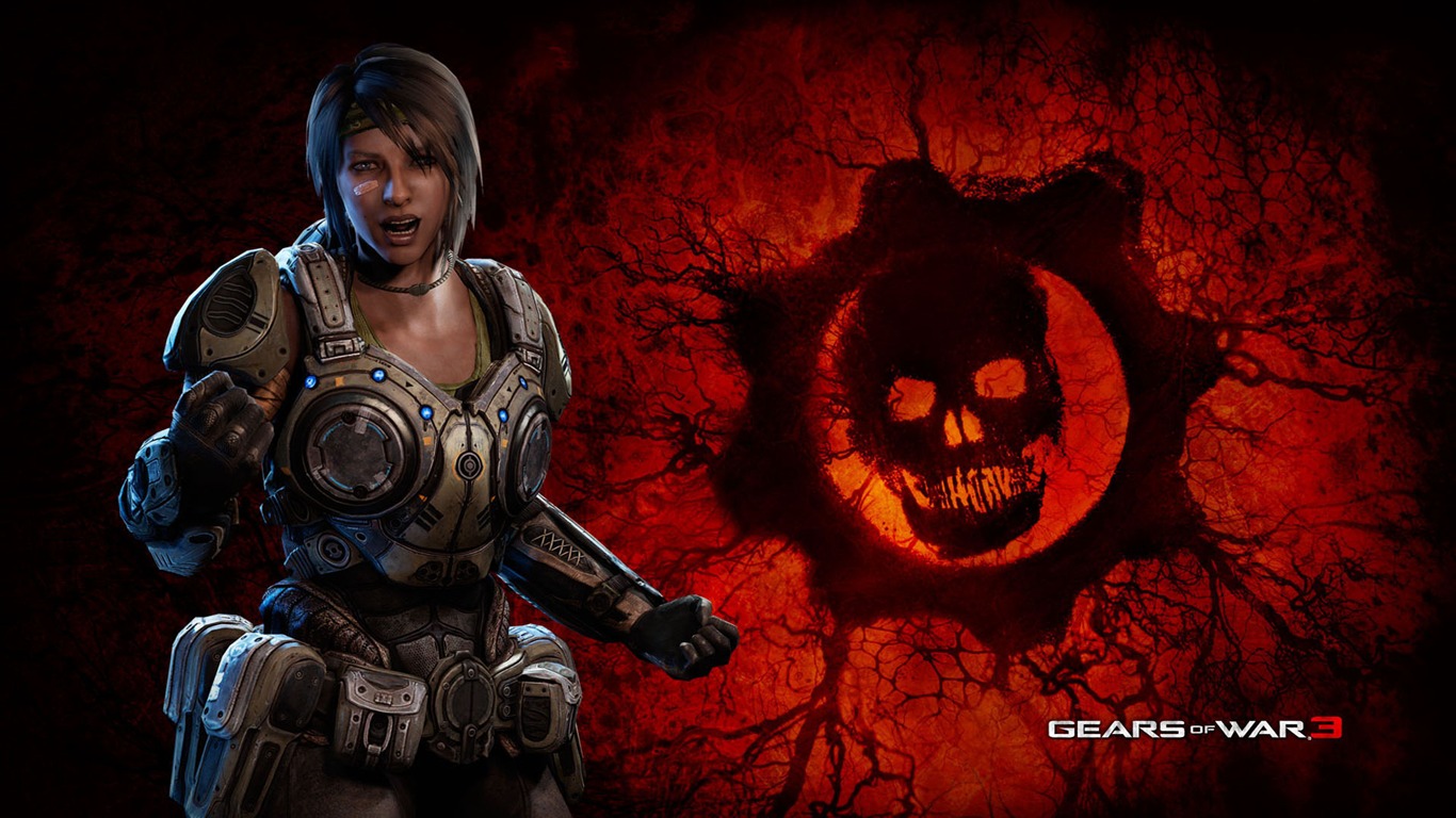 Gears of War 3 HD wallpapers #9 - 1366x768