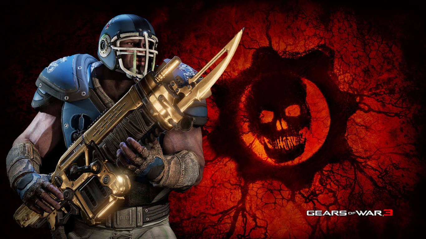 Gears of War 3 HD wallpapers #11 - 1366x768