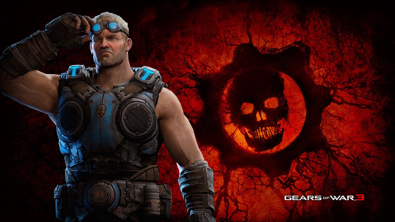 Gears of War 3 戰爭機器3 高清壁紙 #12 - 1366x768