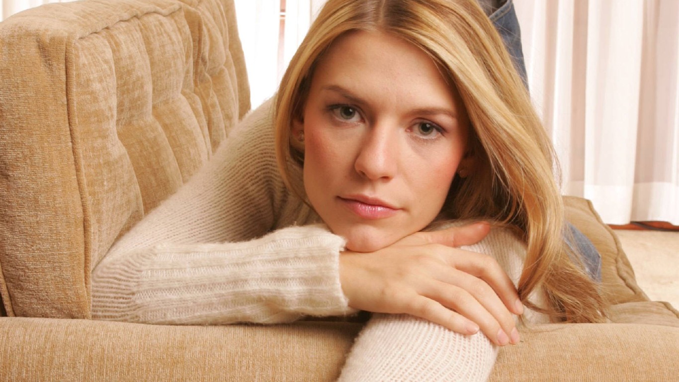 Claire Danes krásnou tapetu #8 - 1366x768