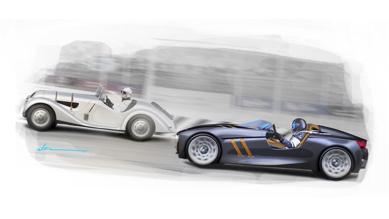 BMW 328 Hommage - 2011 HD wallpapers #43 - 1366x768