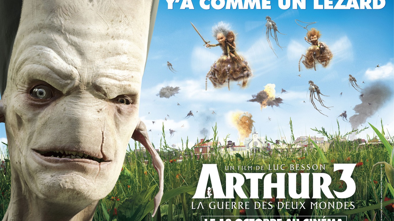 Arthur 3: The War of the Two Worlds 亞瑟3：終極對決高清壁紙 #3 - 1366x768