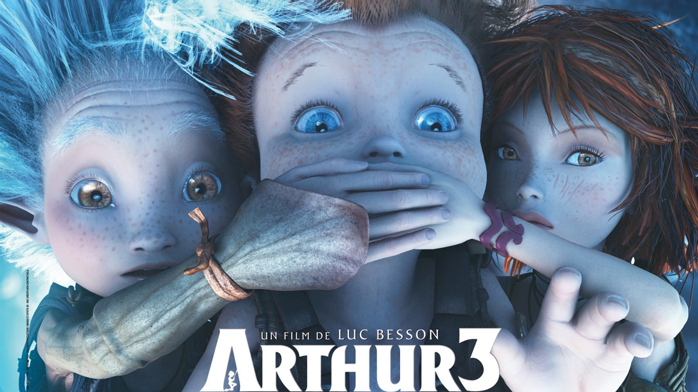 Arthur 3: The War of the Two Worlds 亞瑟3：終極對決高清壁紙 #12 - 1366x768