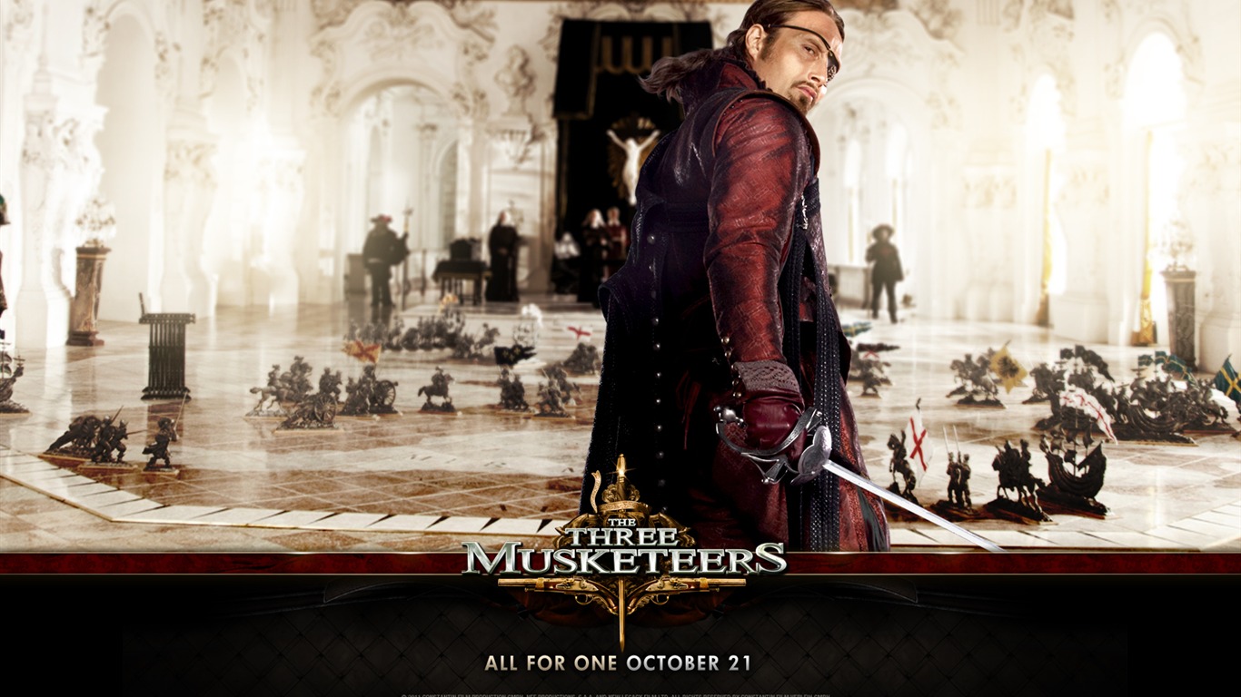 2011 The Three Musketeers 2011 三個火槍手壁紙專輯 #9 - 1366x768