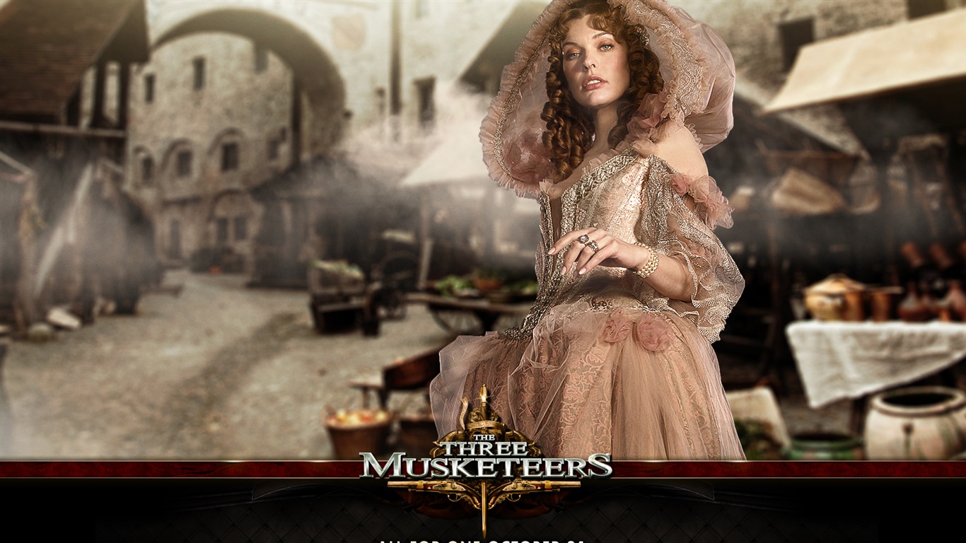 2011 Tři mušketýři tapety #12 - 1366x768