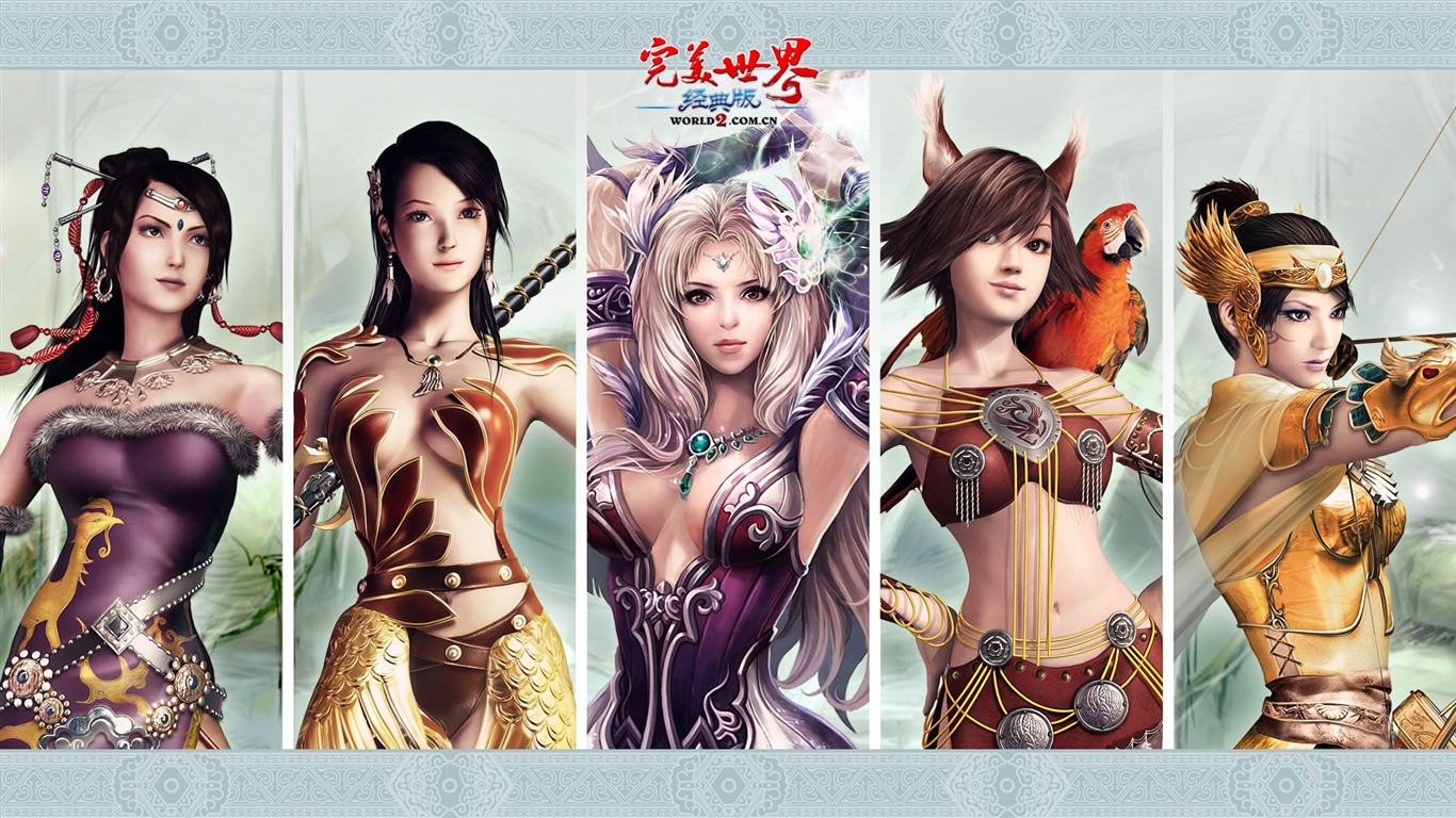 Online hra Perfect World Classic HD Tapety na plochu #11 - 1366x768