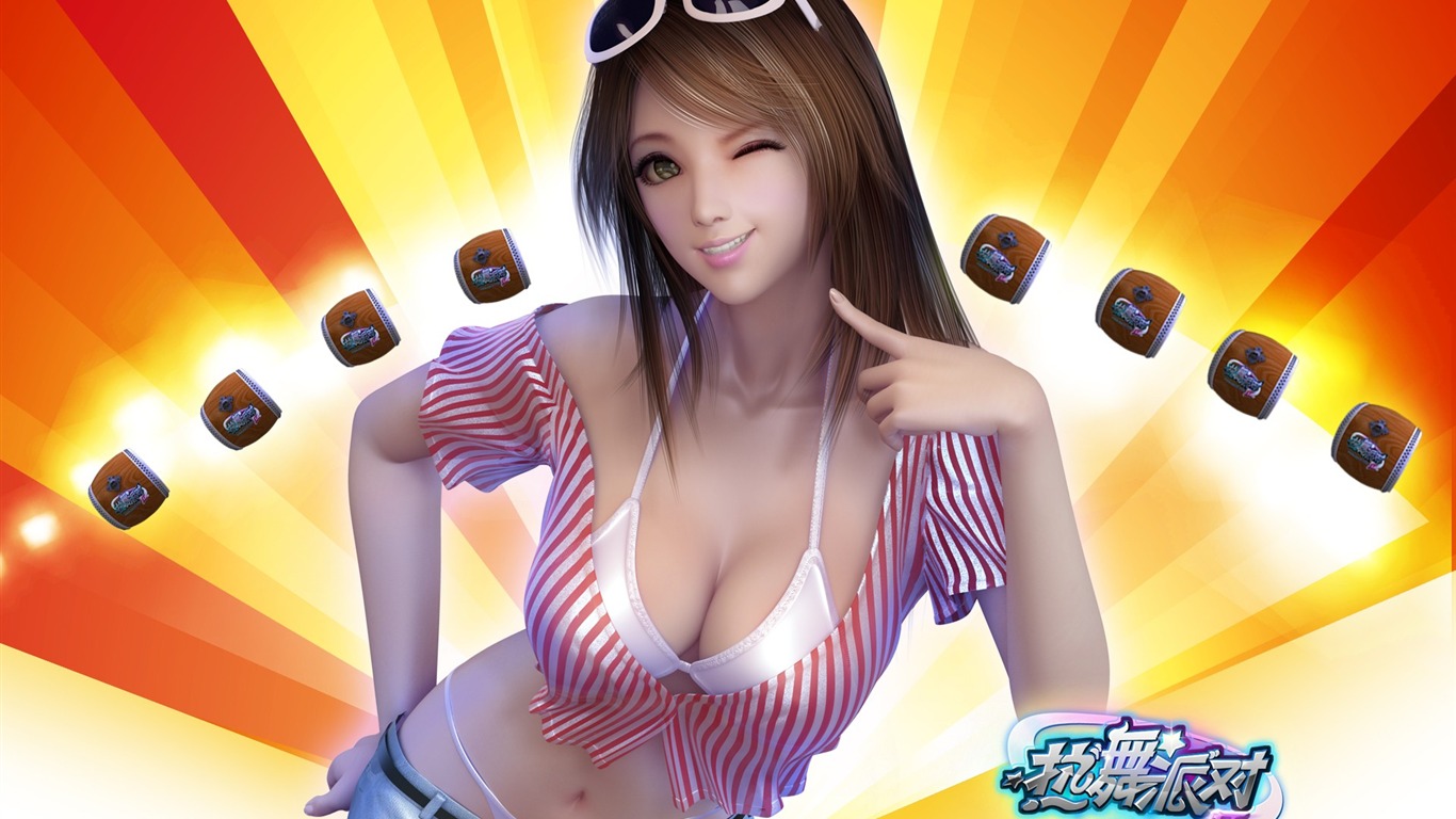 Online game Hot Dance Party II official wallpapers #19 - 1366x768