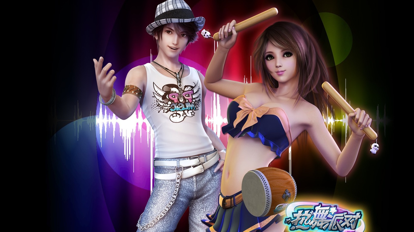 Online game Hot Dance Party II official wallpapers #20 - 1366x768