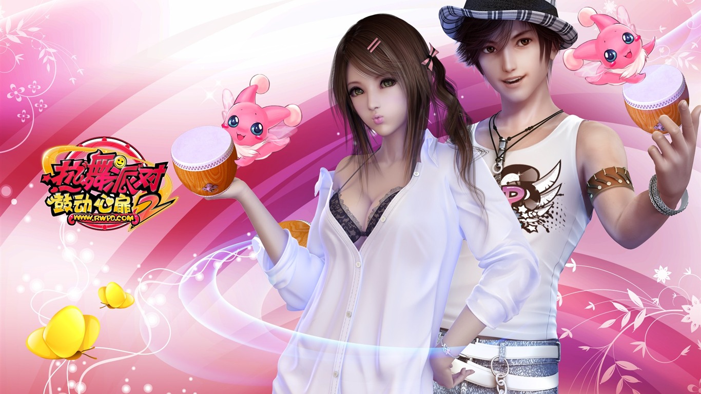 Online game Hot Dance Party II official wallpapers #21 - 1366x768