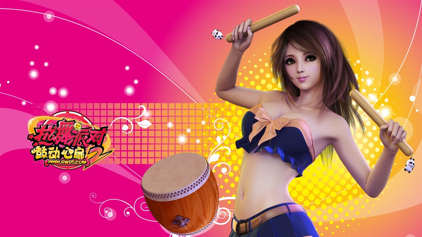 Online hra Hot Dance Party II Oficiální tapety #22 - 1366x768