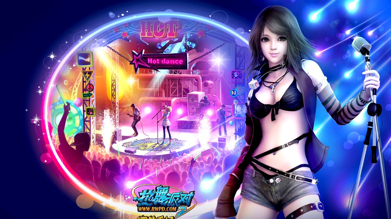 Online game Hot Dance Party II official wallpapers #37 - 1366x768