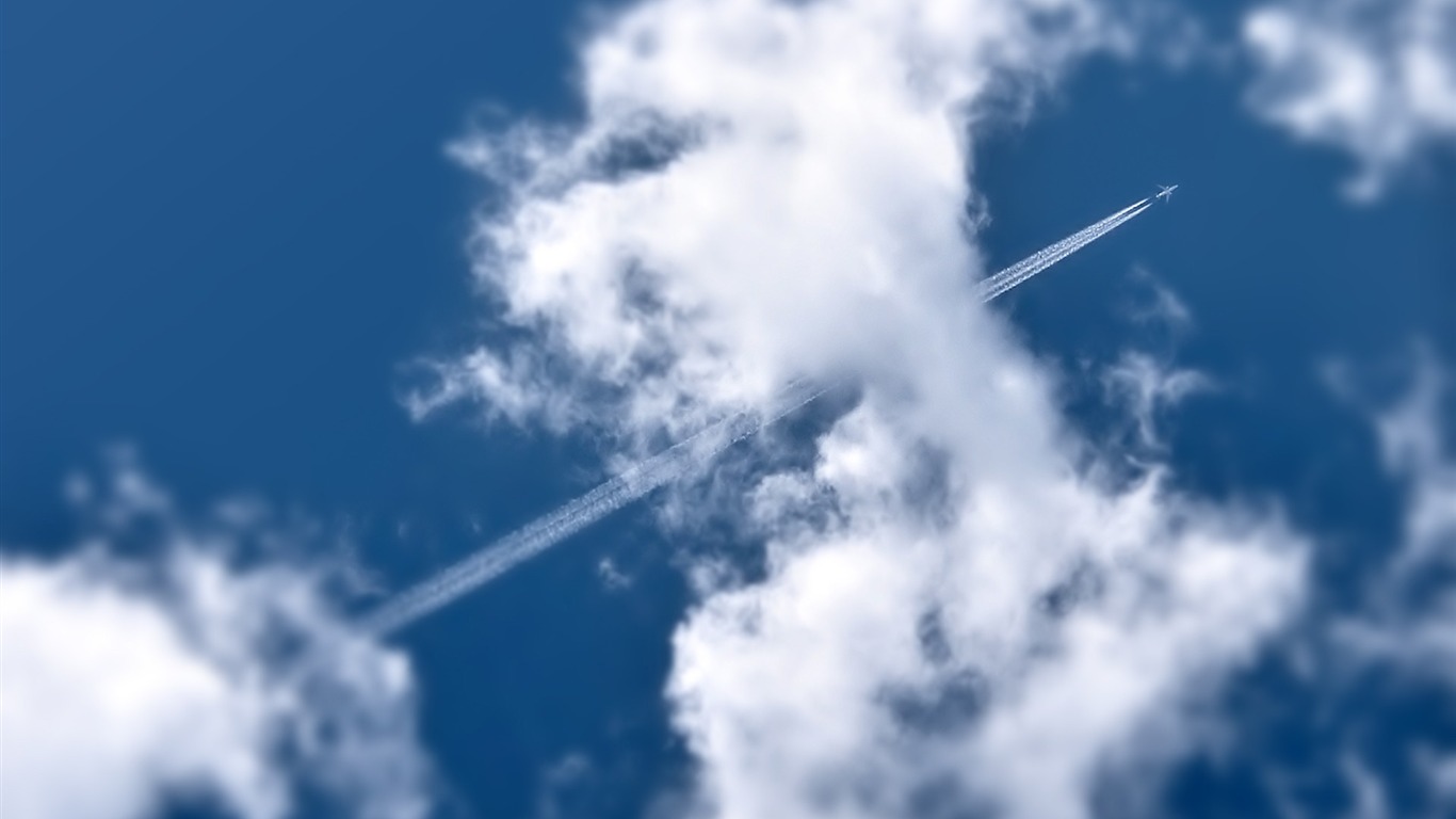 以真亂假 移軸攝影 微縮景觀壁紙(三) #5 - 1366x768