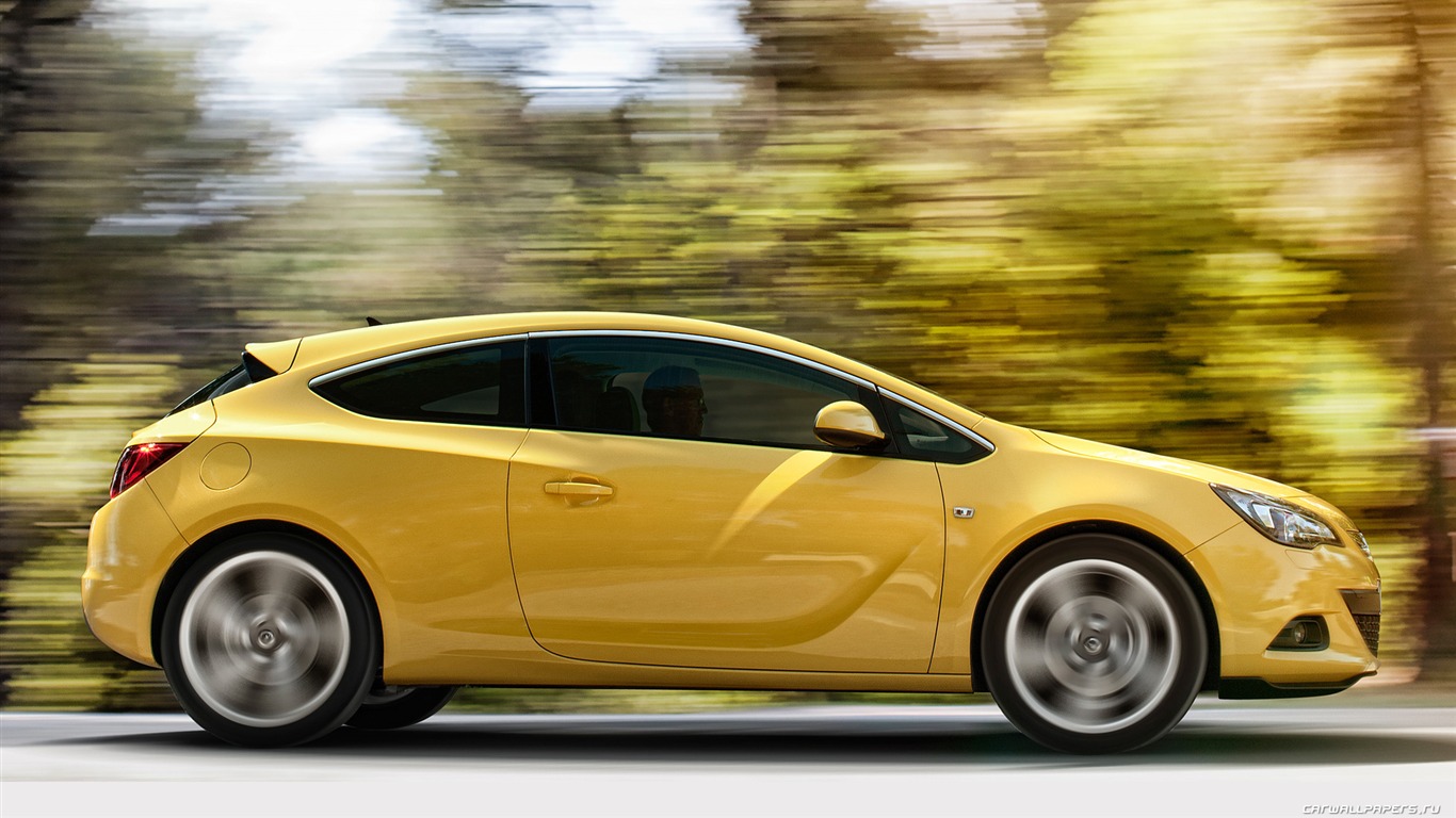 Opel Astra GTC - 2011 fondos de pantalla HD #6 - 1366x768