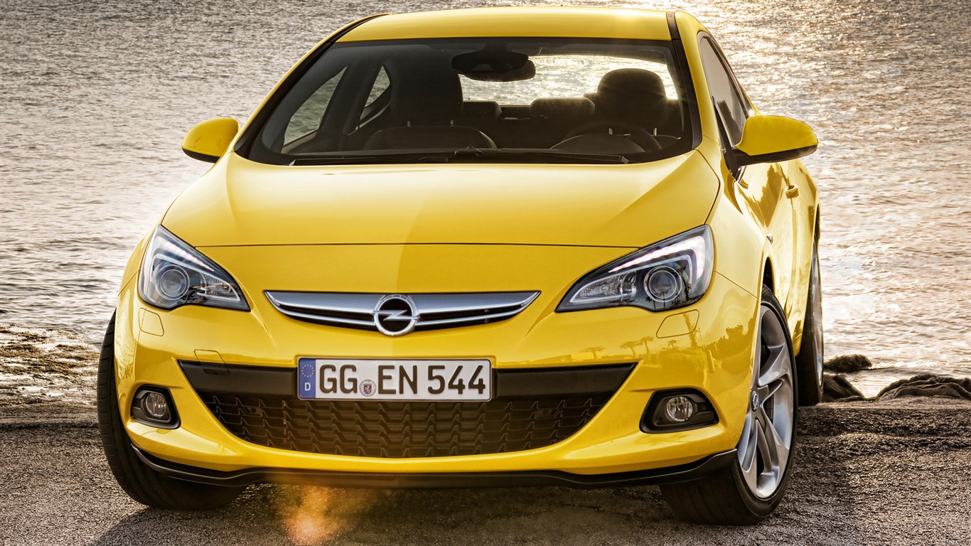 Opel Astra GTC - 2011 fondos de pantalla HD #7 - 1366x768