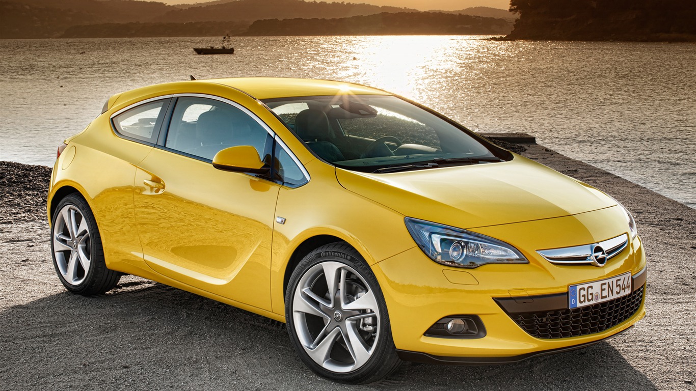 Opel Astra GTC - 2011 fondos de pantalla HD #8 - 1366x768